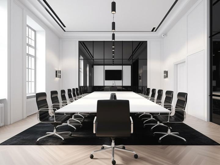 sala di riunione vuota